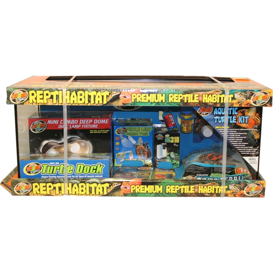 Zoo Med Turtle Block Value Pack - 2 Pack Aquatic Turtle Food With Calcium