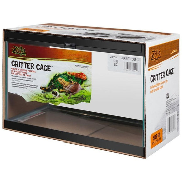 Zilla Critter Cage Enclosure (30 GAL BREED-36X12X16 IN)