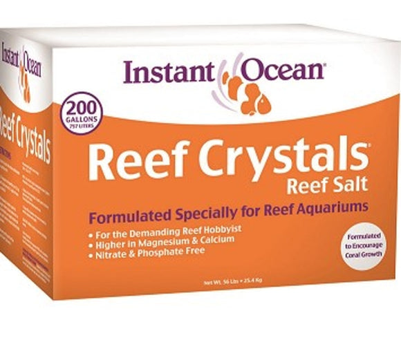 INSTANT OCEAN REEF CRYSTALS REEF SALT BOX (200 GAL)