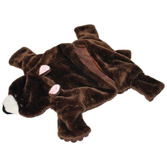 BEAR RUG FOR SMALL ANIMALS (24X20 INCH, BROWN)
