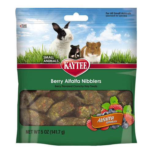 Kaytee Alfalfa Nibblers Small Animal Treats (5 OZ Berry)