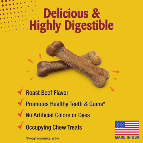 Nylabone Daily Health Roast Beef Chew Treats