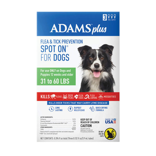 Adams Plus Flea & Tick Prevention Spot On for Large Dogs