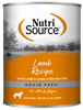 NutriSource® Lamb Formula Healthy Grain Free Wet Dog Food