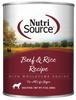 NutriSource® Beef & Rice Recipe Healthy Wet Dog Food