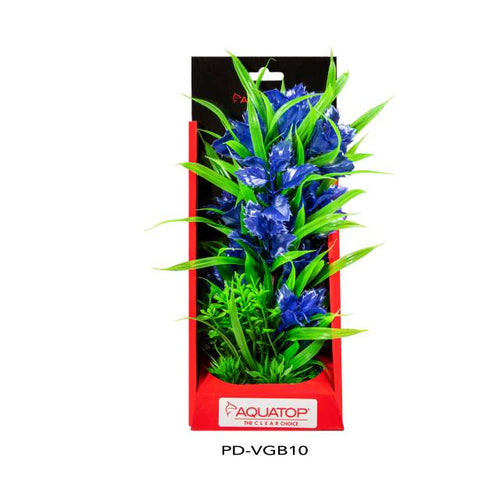 Aquatop Vibrant Garden Blue Plant