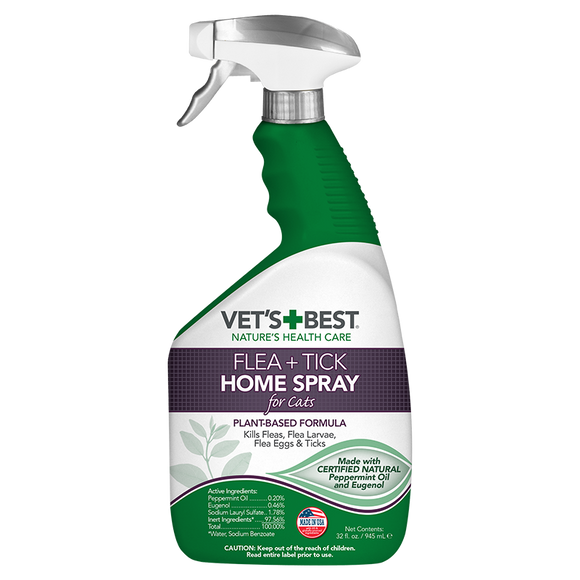 Vet's Best Flea & Tick Home Spray for Cats