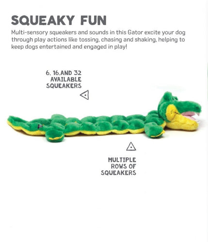 Outward Hound Squeaker Matz Gator