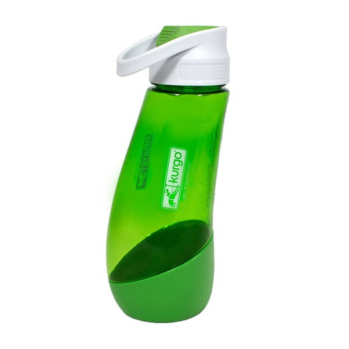 Kurgo Gourd Water Bottle & Bowl (Green)