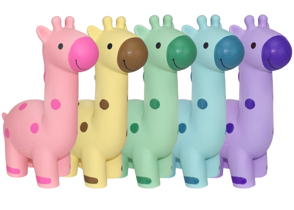 Mulitpet Giraffes Dog Toy