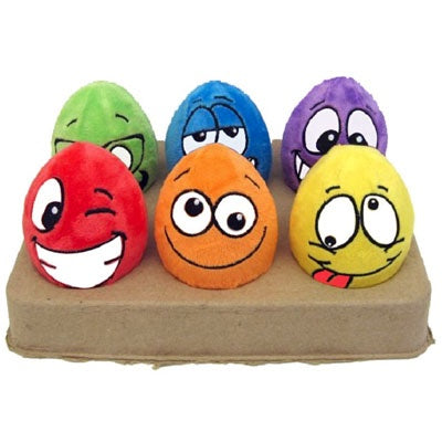 Multipet Egg Noggins Asst 4in*