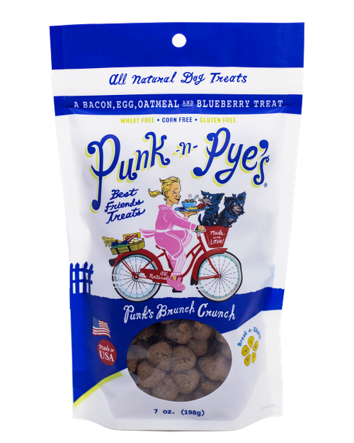 Punk-n-Pye's Punk's Brunch Crunch Dog Treats (7 Oz Bag)