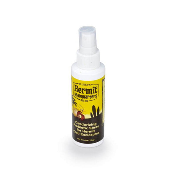 Fluker's Deodorizing Probiotic Spray For Hermit Crab Enclosures (4 oz)