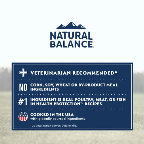 Natural Balance Chicken, Brown Rice & Pumpkin Recipe Dry Dog Food