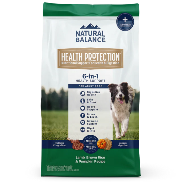 Natural Balance Lamb, Brown Rice & Pumpkin Recipe Dry Dog Food