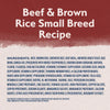 Natural Balance Limited Ingredient Diet Beef & Brown Rice Small Breed Recipe Dry Dog Food