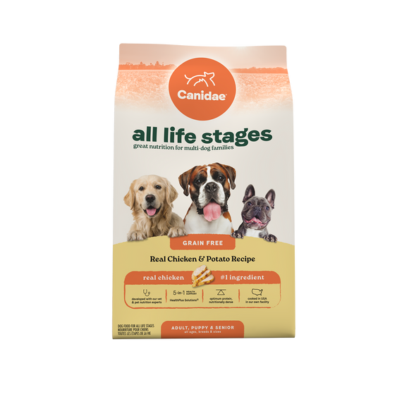 Canidae All Life Stages Dry Dog Food Real Chicken & Potato Recipe