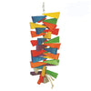 A&E Cage Wooden Wedges w/ Bell Bird Toy