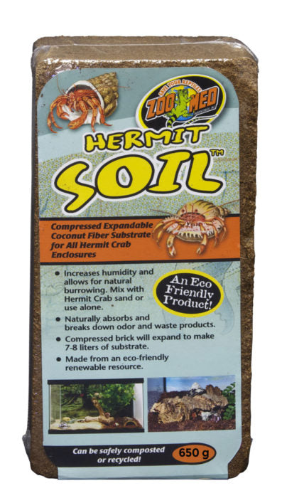 Zoomed Hermit Soil (650 g)