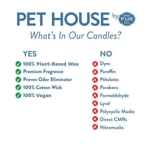 Pet House Lemongrass Candle