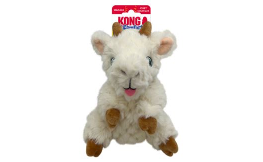KONG Comfort Tykes Goat Dog Toy