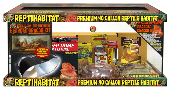 40 Gallon ReptiHabitat™ Bearded Dragon Kit