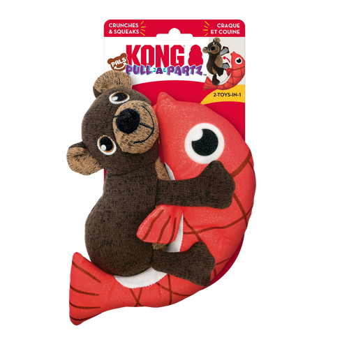 Kong Pull-A-Partz Pals Bear Dog Toy