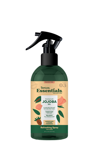 Tropiclean Essentials Jojoba Deodorizing Spray for Dogs