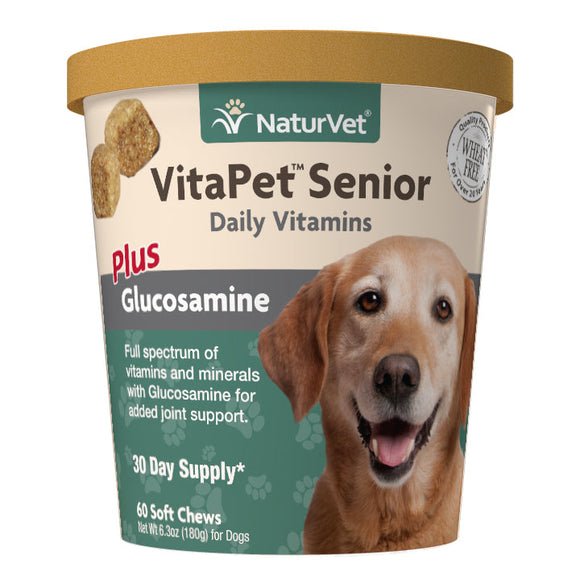 VitaPet™ Senior Daily Vitamins Soft Chews (60 Ct)
