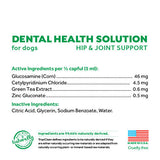TropiClean Fresh Breath Dental Health Solution Plus Hip & Joint for Dogs