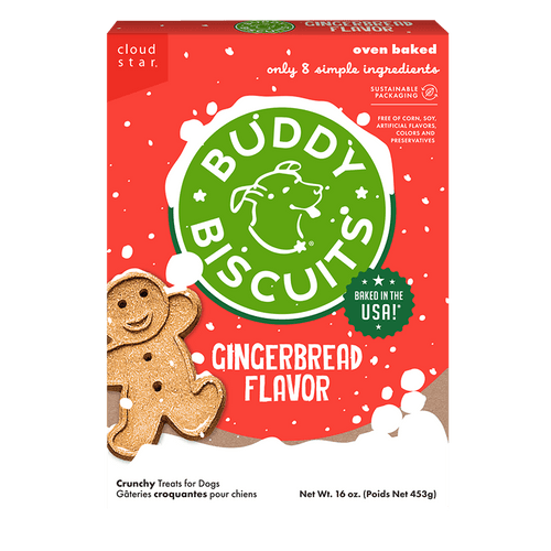 Buddy Biscuits® Gingerbread Biscuits Dog Treats