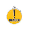 MyFamily Charms Big Danger ID Tag