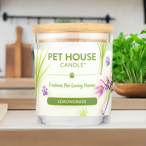 Pet House Lemongrass Candle