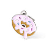 MyFamily Food Donut ID Tag (Pink)