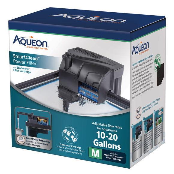 Aqueon SmartClean™ Power Filter with EcoRenew™ Filter Cartridge
