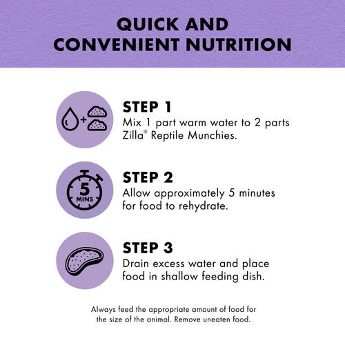 Zilla Reptile Munchies Fruit Mix