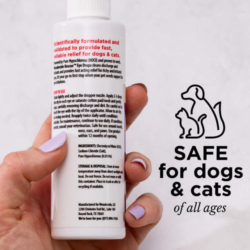 Wondercide RESCUE™ Eye Drops for Dogs & Cats