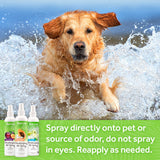 TropiClean Kiwi Blossom Deodorizing Spray for Pets