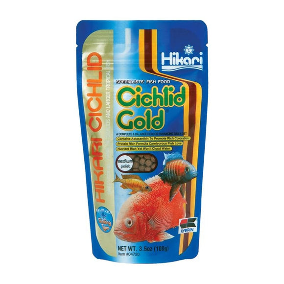 HIKARI CICHLID GOLD SINKING (3.5 OZ/MEDIUM)