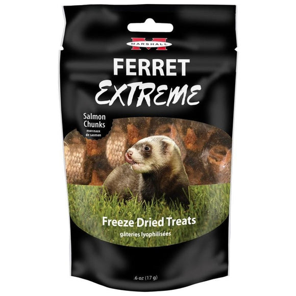 FERRET EXTREME FREEZE DRIED SALMON CHUNKS (.6 OZ)