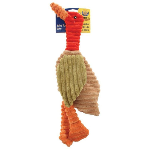 PETSPORT TUFF SQUEAKS UNSTUFFED GOOSE (16 IN)