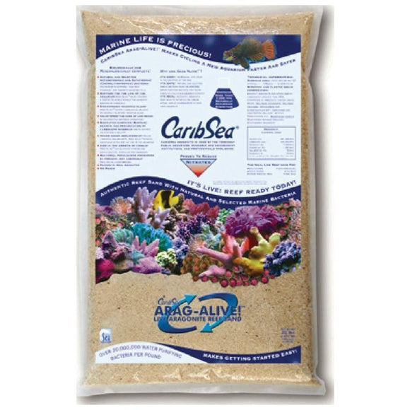 CARIBSEA ARAG-ALIVE REEF SAND FIJI (20 LB)