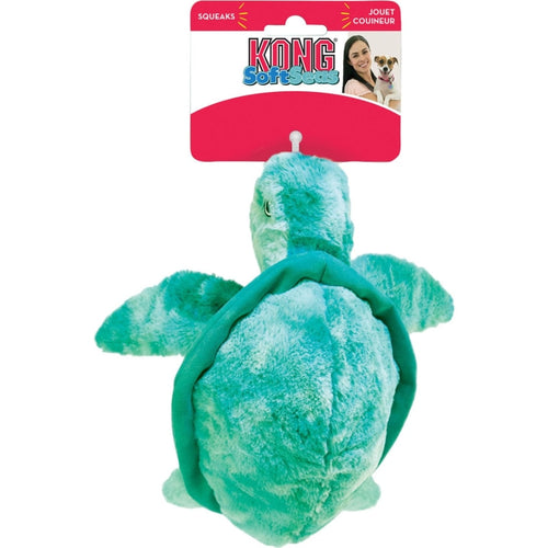 KONG SOFTSEAS TURTLE (SM, GREEN)