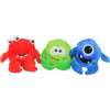 MULTIPET PLUSH MONSTERS W/LG SQUEAKER (9 IN)