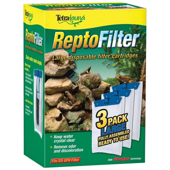 REPTOFILTER CARTRIDGE (LARGE/3 PACK)