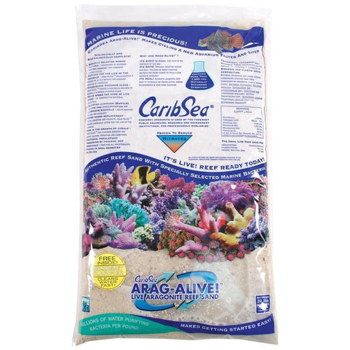 CARIBSEA ARAG-ALIVE REEF SAND (20 LB)