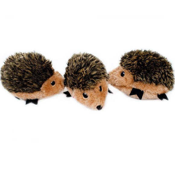 ZippyPaws Miniz 3-Pack Hedgehogs Dog Toy (3-Pack (6 x 4.5 x 2 in))