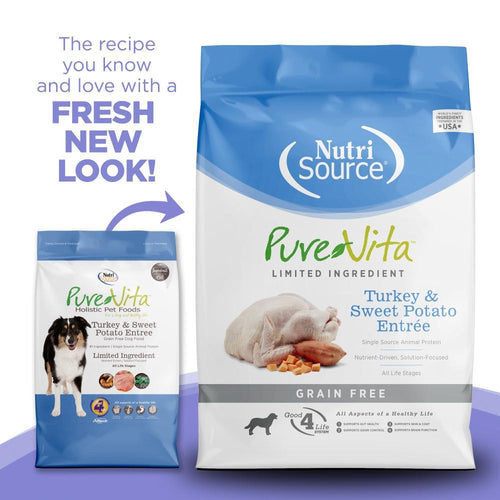 PureVita Grain Free Turkey & Sweet Potato Dry Dog Food