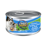 NutriSource Chicken, Turkey & Fish Select Grain Free Canned Cat Food