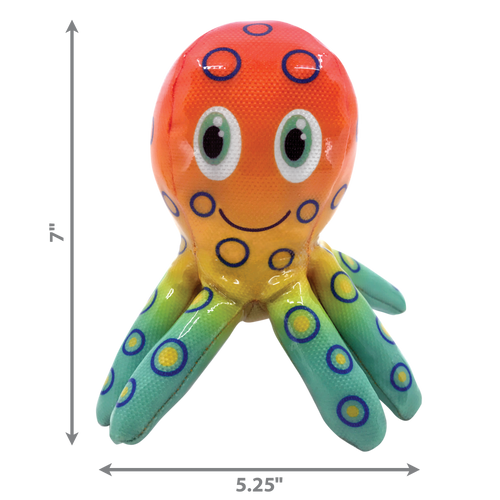 KONG Shieldz Tropics Octopus Dog Toy (Medium)